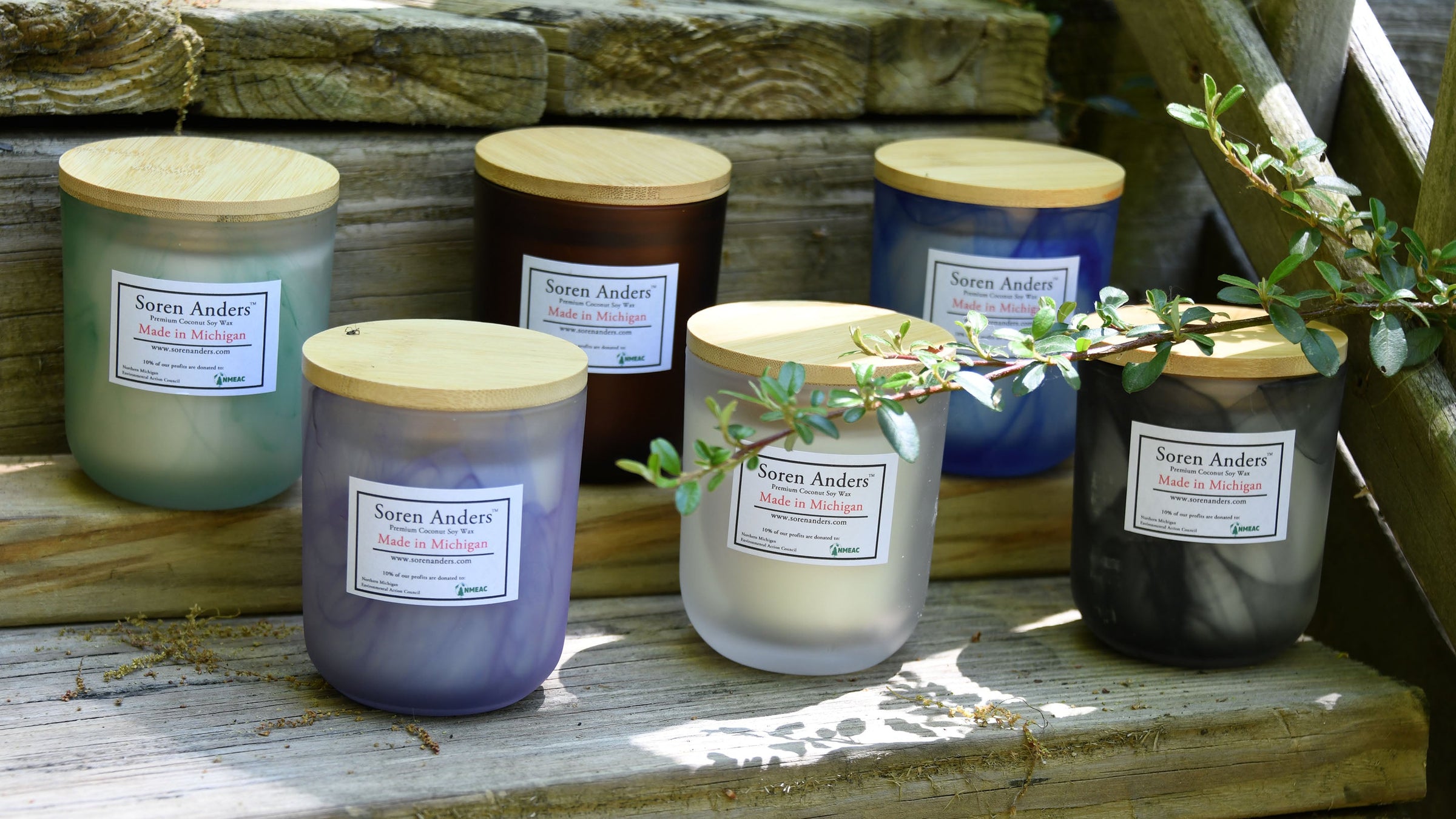 Wood Wick Jar Candles