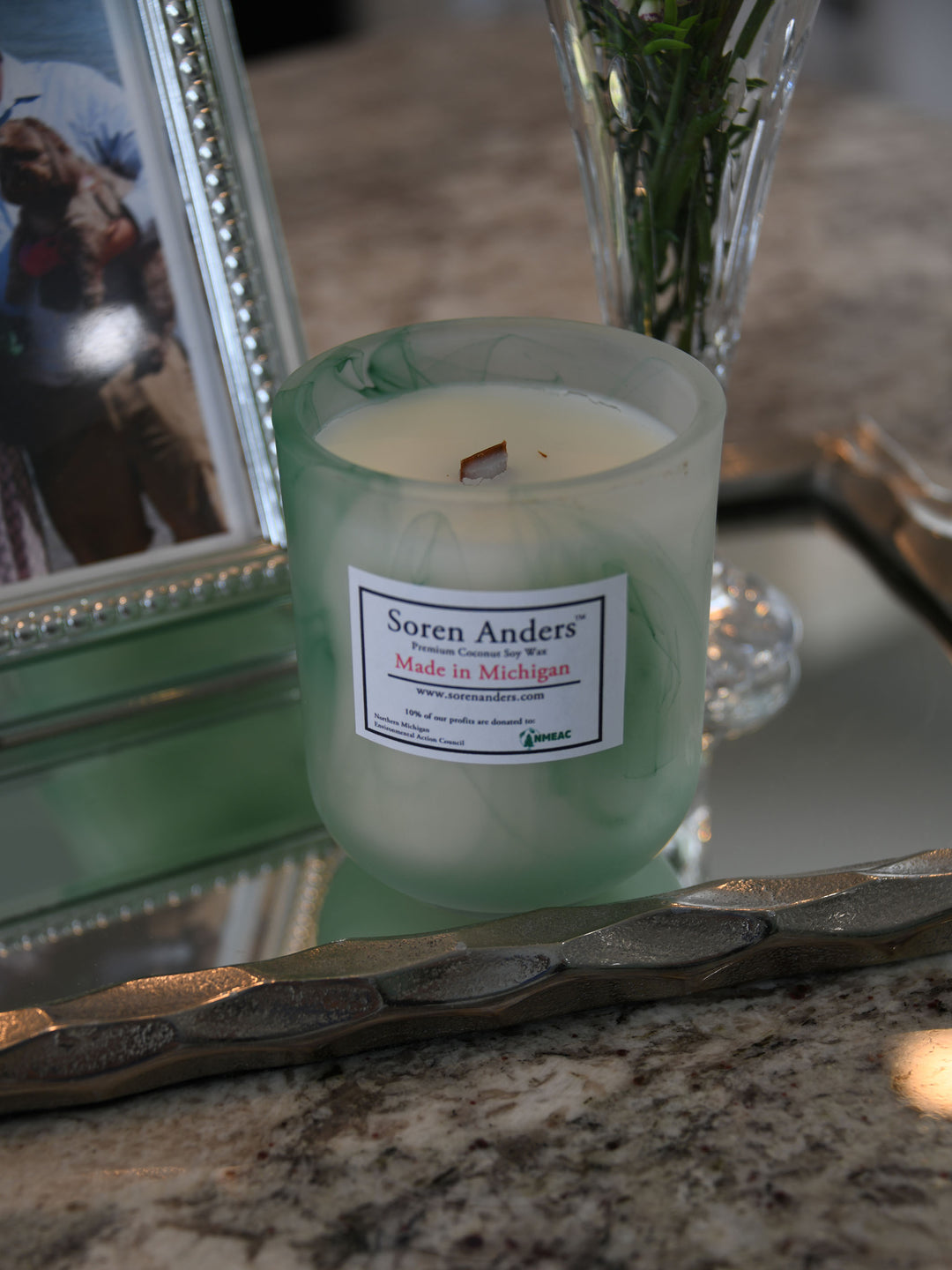 Wood Wick Jar Candle - Spring Rain
