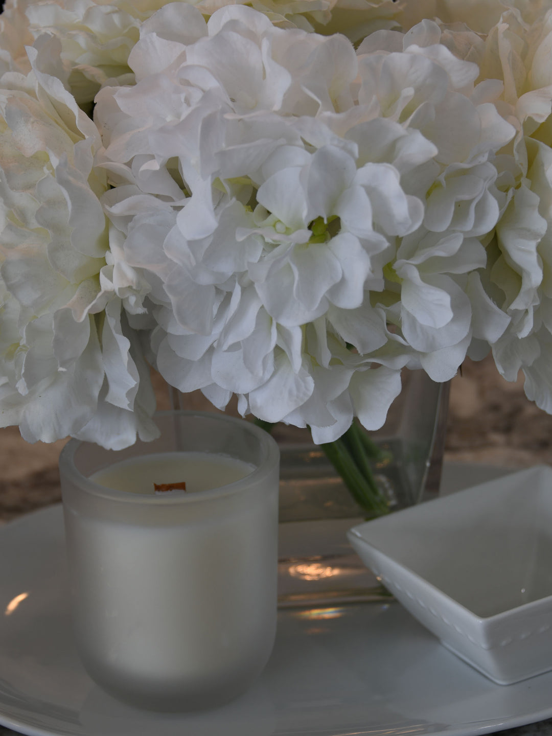 Wood Wick Jar Candle - Champagne