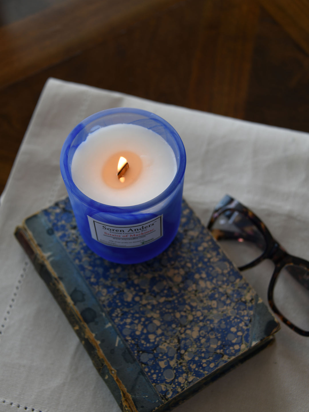 Wood Wick Jar Candle - The Marina
