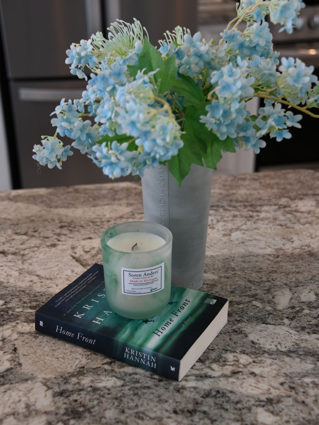 Wood Wick Jar Candle - Spring Rain
