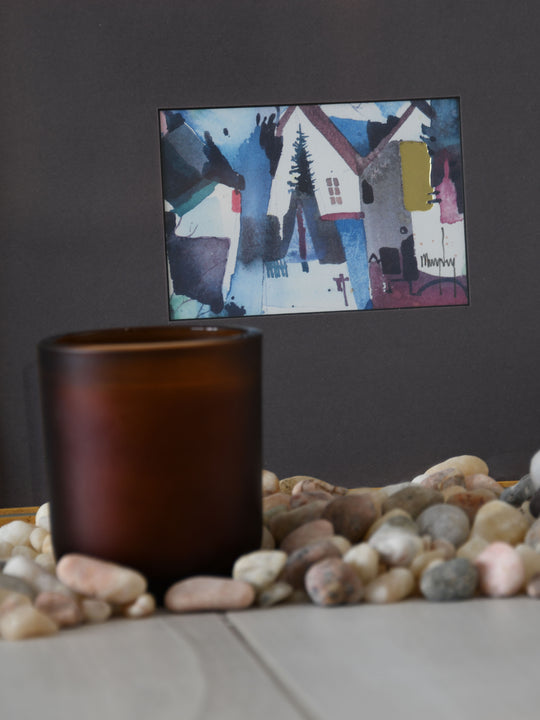 Wood Wick Jar Candle - Amber Sunset