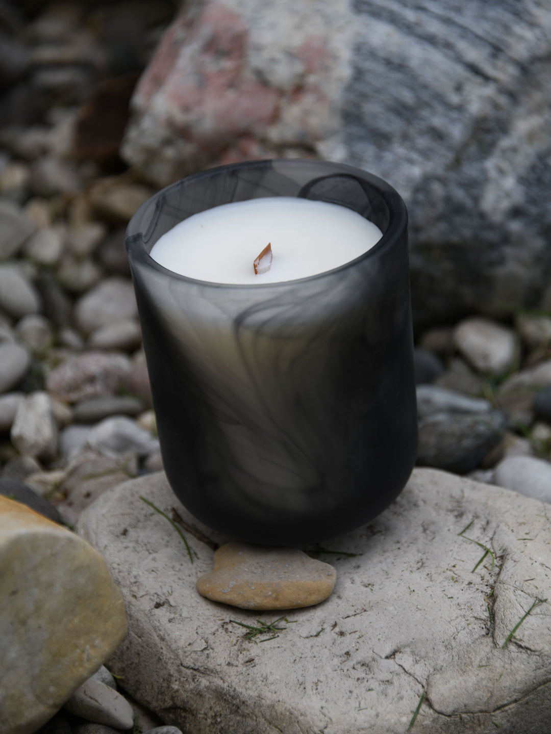 Wood Wick Jar Candle - Midnight