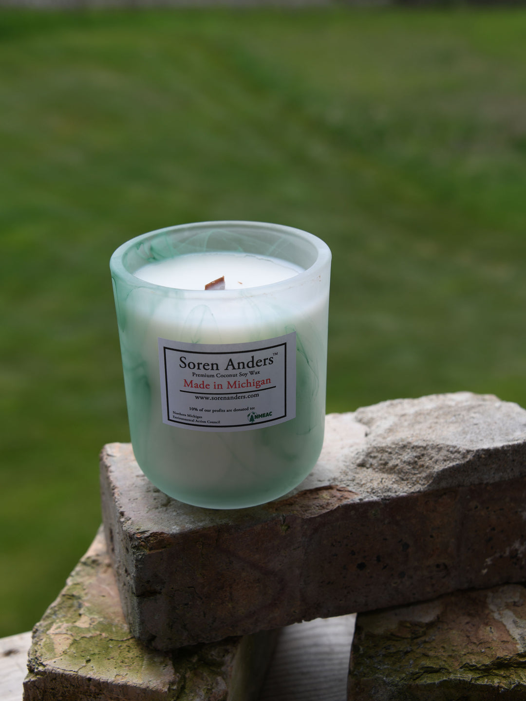 Wood Wick Jar Candle - Spring Rain