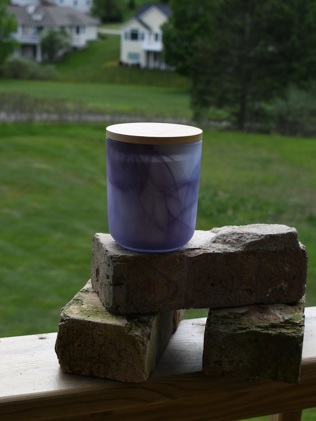 Wood Wick Jar Candle - Lavender and Sage