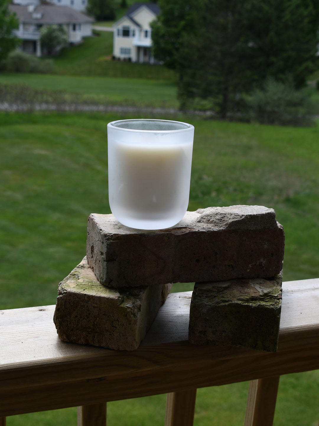 Wood Wick Jar Candle - Champagne