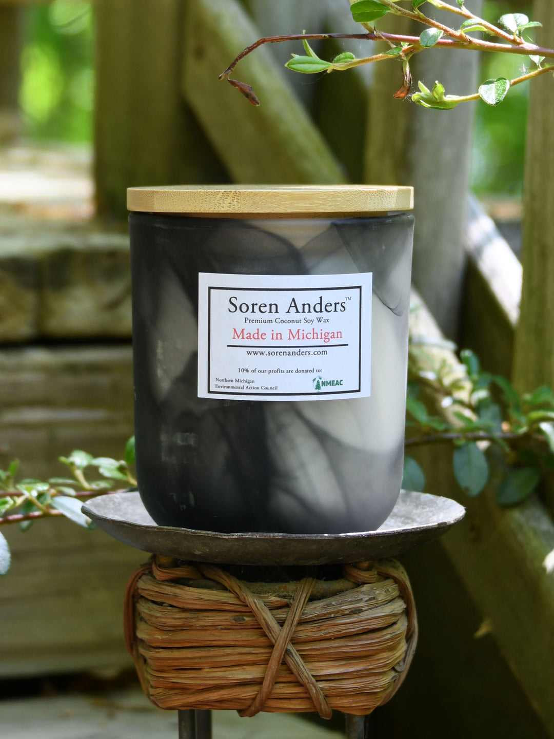 Wood Wick Jar Candle - Midnight