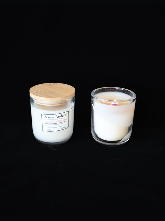 Wood Wick Jar Candle - Rough-Cut Lavender