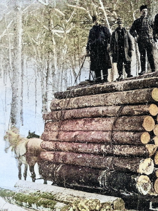 Mottled Pillar Candles - The Woodsman